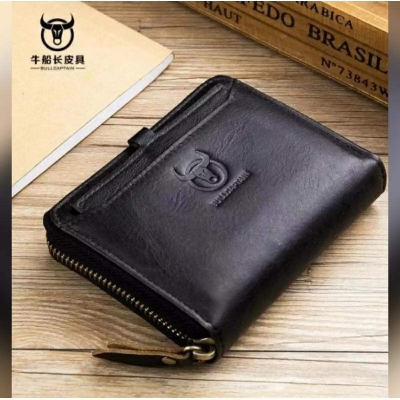 Picture of High quality 99% Leather Round Zipper Wallet For Men