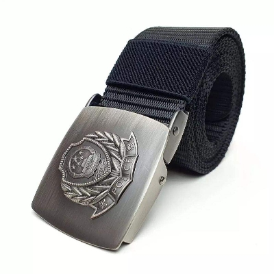 Picture of Multicolor High quality Auto Gear Long Lustinng Adjusted Belt For Men