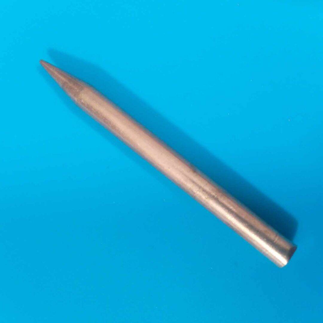Picture of Straight Copper Color Soldering Iron Bit 5mm 60W Bit Rod Style 60W Soldering Iron Bit 60W Tip Soldering Bit 60W For 60W Soldering Iron Tatal 60 Watt BIT 60W Soldering Bit Tools Sets