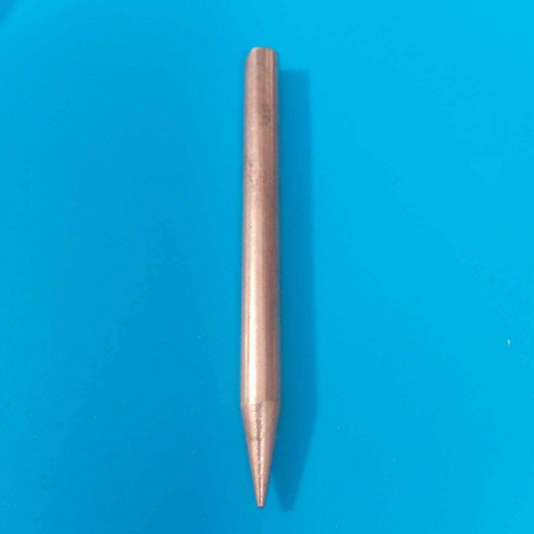 Picture of Straight Copper Color Soldering Iron Bit 5mm 60W Bit Rod Style 60W Soldering Iron Bit 60W Tip Soldering Bit 60W For 60W Soldering Iron Tatal 60 Watt BIT 60W Soldering Bit Tools Sets