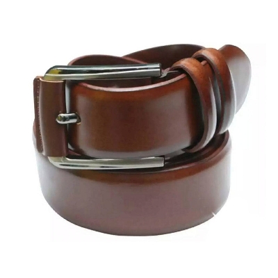 Picture of Dip chocolate High quality Artificial Leather belt for men