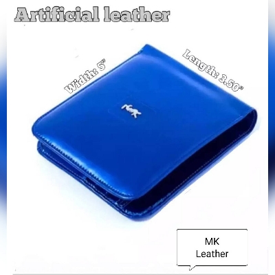 Picture of Sky blue Stylish Artificial Leather wallet for men-Multicolor