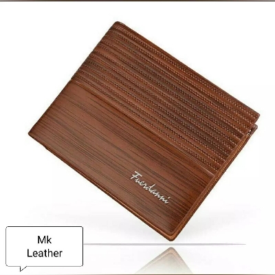 Picture of Furdani Brown High Quality Stylish Artificial Leather Wallet For Men - Wallet For Men  - Many Beg