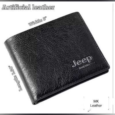 Picture of Jeep Black High quality Stylish Artificial Leather wallet for men