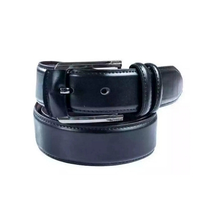 Picture of Black Artificial Leather belt for men