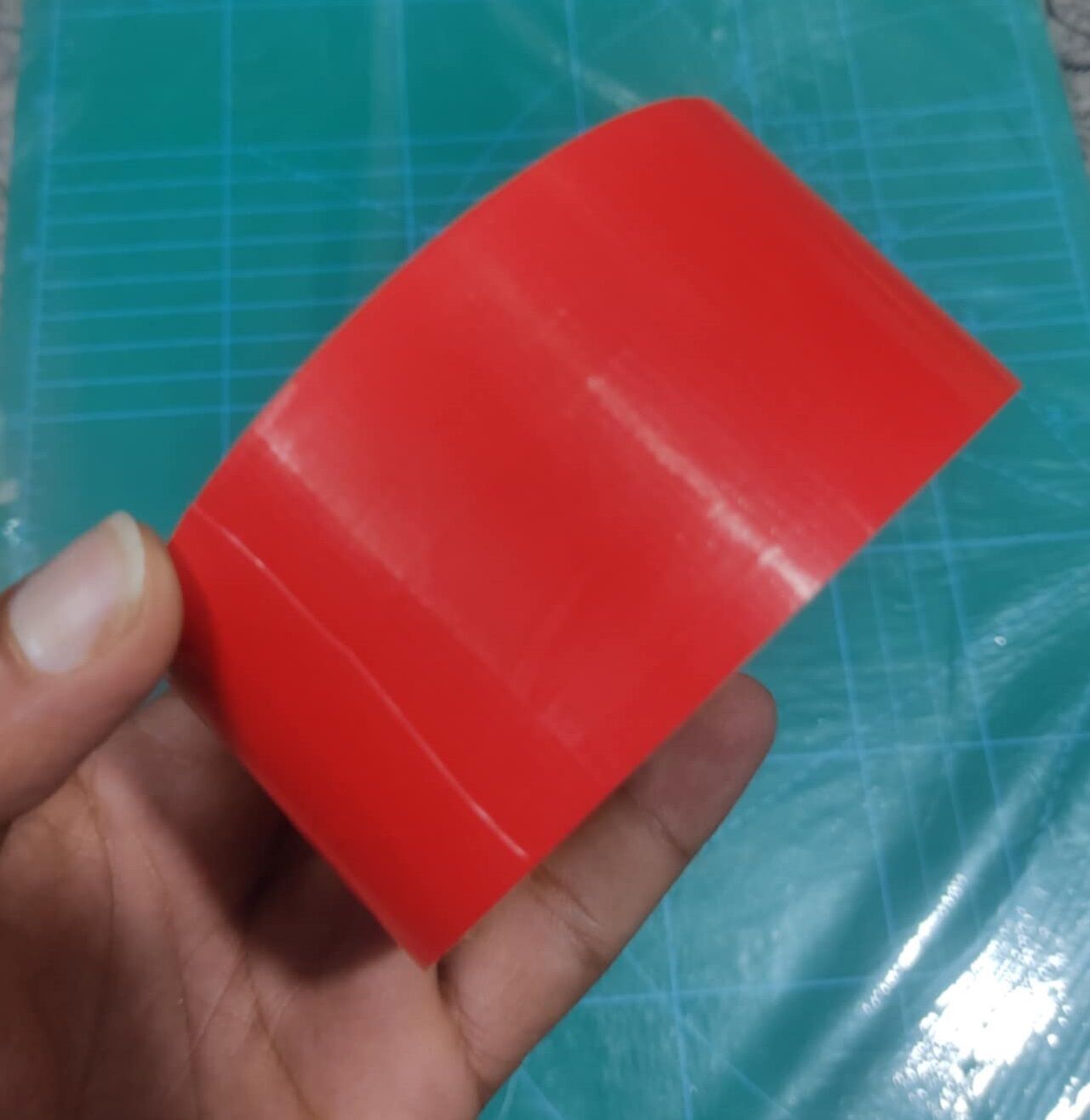 Picture of RED Color Polyethylene Cloth Tape 2 Inch Tape 50mm Tape 10M Long Industrial Cloth Duct Tape Adhesive Red Color Tape 2 Inch Binding Tape Rexene Tape 2 Inch Polythene Cloth Tape - Black