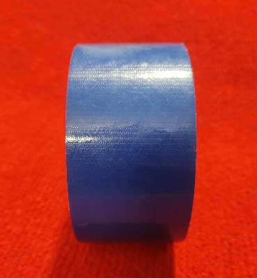 Picture of BLUE Polyethylene Cloth Tape 2 Inch Tape 50mm Tape 10M Long Industrial Cloth Duct Tape Adhesive Blue Tape 2 Inch Binding Tape Rexene Tape 2 Inch Polythene Cloth Tape Rexine Tape - Black