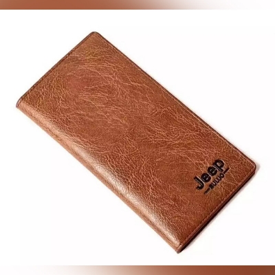Picture of jeep Brown High quality Stylish Artificial Leather wallet for men-Multicolor