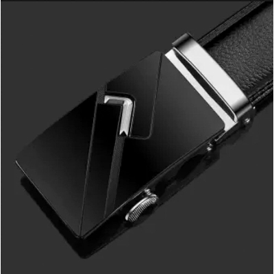Picture of Black High quality Auto Gear Belt For Men - Belt For Men