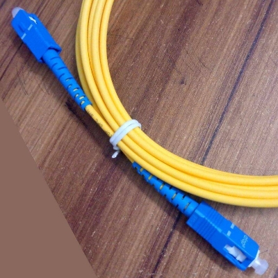 Picture of Optical Fiber Cables 5 Meter SC / UPC-SC / UPC-SM SX-3mm PVC 3.0mm Optical Fiber Cables Patch Cord Cable