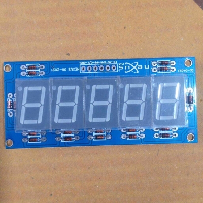 Picture of Chinese IPS Display 5 Digit 0.56 Inch 7 Segment Display For IPS Inverter Circuit Chinese Circuit IPS Digital Display Without Cables