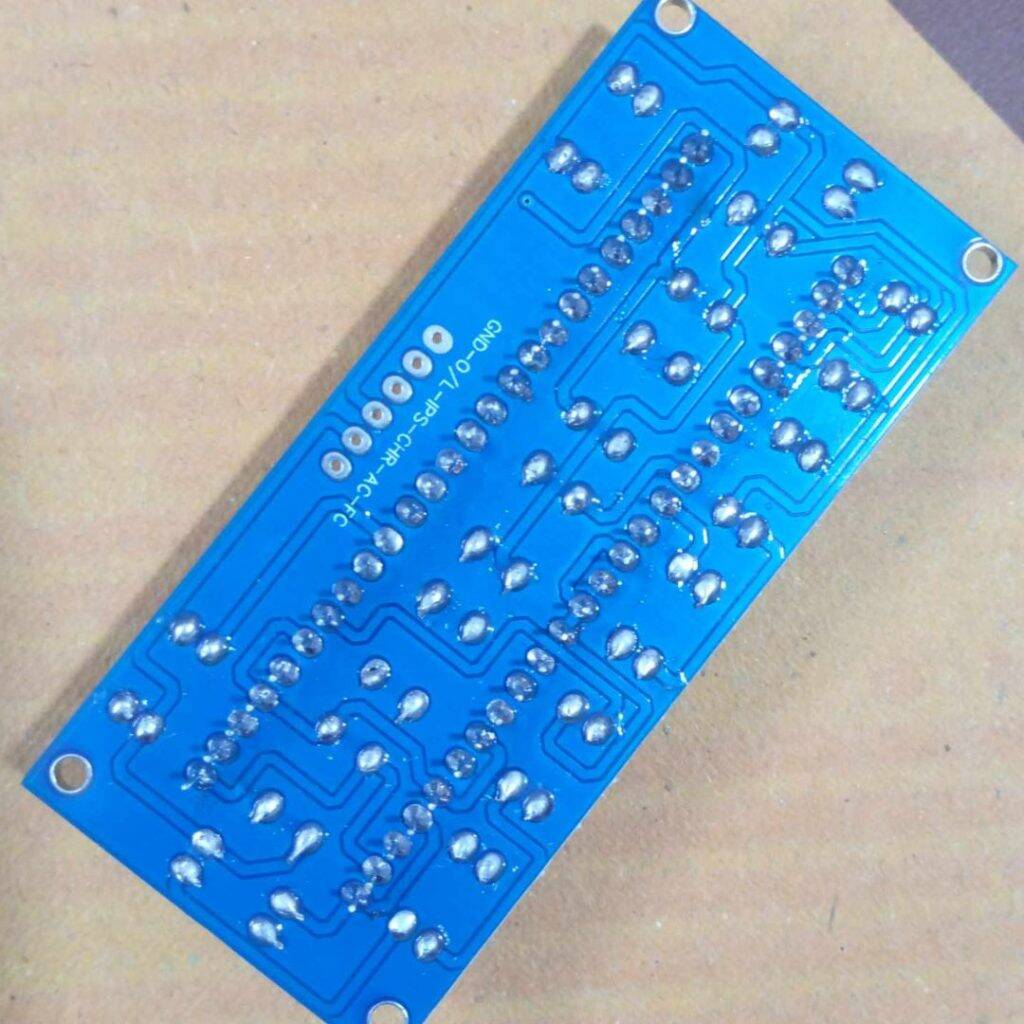 Picture of Chinese IPS Display 5 Digit 0.56 Inch 7 Segment Display For IPS Inverter Circuit Chinese Circuit IPS Digital Display Without Cables