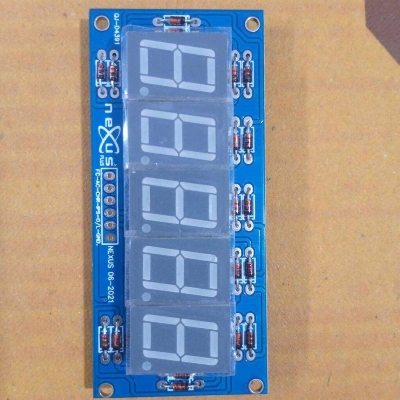 Picture of Chinese IPS Display 5 Digit 0.56 Inch 7 Segment Display For IPS Inverter Circuit Chinese Circuit IPS Digital Display Without Cables