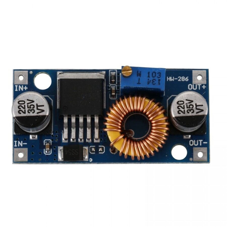 Picture of XL4005 DC-DC 5-32V Adjustable Step Down 5A Buck Power Supply Module Adapters XL4005 Buck Converter 75W 5A XL4005 DC DC Step Down Buck Converter Power 5-32V To 0.8V-24V Buck Module