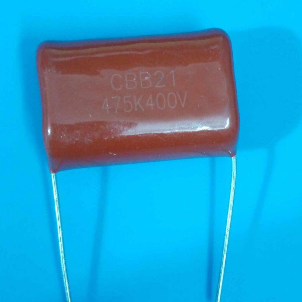 Picture of 3Pcs - METALLIZED 475K 400V Metallized Capacitor 4.7uf Capacitor Polypropylene 400V Capacitor Mylar 4700nF Polyester Film Capacitors 2 Pin Leads 475K Metallized Capacitor 475K Capacitor