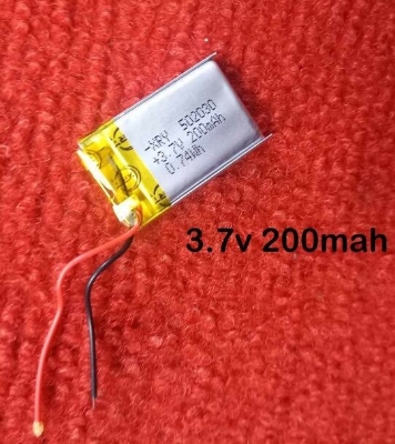 Picture of 200mAh BLUETOOTH Headphone Battery 200mAh Rechargeable Battery 3.7V 200mAh Battery 3.7V Battery Size 30×20×5mm 3.7V Rechargeable Battery 3.7V Battery For Bluetooth Headphone Batteries