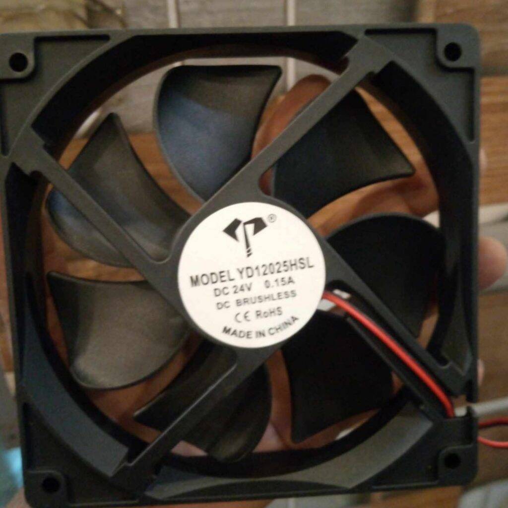 Picture of 5 Inch 24V Mini Fans 5 Inch Cooling Fan 24V 5 Inch Fan 24V Cooling Fan 5 Inch DC 24V Fan Heatsink Cooler Cooling Fan Radiator Heat Dissipation Fan With Cables