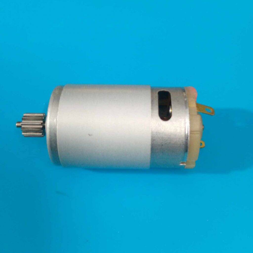 Picture of 12V Electronic Bikes Motor DC 12V High Speed Motor With Gear Pully 12V Electronic Kids Bikes Motor DIY 2846 DC Motors With Gear Pulley Tools Sets