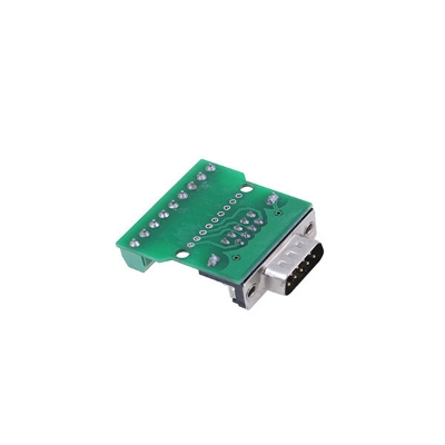 Picture of DB9 Connector Module DB9 Male Connector Module DB9 Male Screw Terminal To RS232 RS485 Conversion Board 9 Pin 9 Hole DB9 To Screw Terminal Adapters DB9 RS232 Connector DB9 Module DB9 Breakout Board