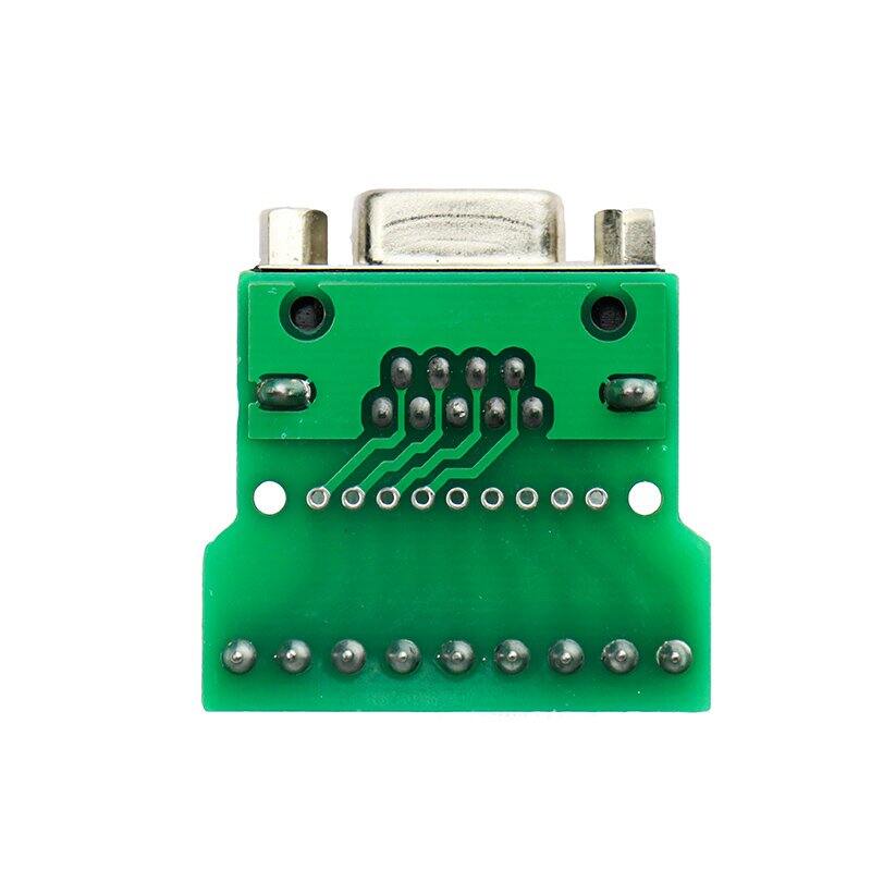 Picture of DB9 Connector Module DB9 Female Connector Module DB9 Female Screw Terminal To RS232 RS485 Conversion Board 9 Pin 9 Hole DB9 Connector DB9 To Screw Terminal Adapters DB9 RS232 Connector DB9 Module DB9 Breakout Board