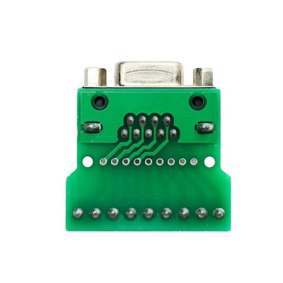 Picture of DB9 Connector Module DB9 Female Connector Module DB9 Female Screw Terminal To RS232 RS485 Conversion Board 9 Pin 9 Hole DB9 Connector DB9 To Screw Terminal Adapters DB9 RS232 Connector DB9 Module DB9 Breakout Board