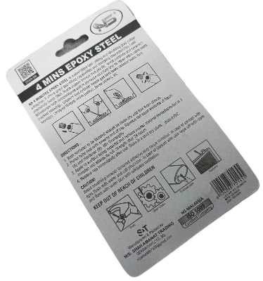 Picture of NS High Performance Epoxy Adhesive 4 Mins Epoxy Steel Epoxy Glue 20gm Steel Epoxy AB Negative Positive Epoxy AB Rapid Steel Epoxy A Resin B Hardener Steel Epoxy