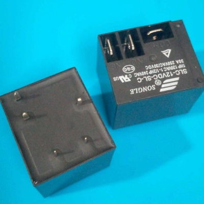 Picture of IPS Relay 12V Relay DC 12V 30A 250VAC 5 Pin Coil SPDT Power Relay SLC-12VDC-SL-C PCB Mount Power Relays Switches DC 12V IPS Relay Switches Black 12V Inverter Relay Switches