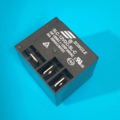 Picture of IPS Relay 12V Relay DC 12V 30A 250VAC 5 Pin Coil SPDT Power Relay SLC-12VDC-SL-C PCB Mount Power Relays Switches DC 12V IPS Relay Switches Black 12V Inverter Relay Switches