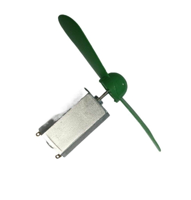 Picture of 2 Blade Fan With 180 Motor 3.7V Motor 180 DC Motor Strong Magnetic Motor Mini Fans 3.7V DC Motor 180 Motor Propeller 180 Motor Fan For Mini Fans Making Purpose 180 Motor With Fan