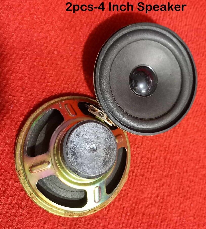 Picture of 2Pcs – LOW Price Round Shape 4 Inch Speaker Loudspeaker Multimedia Speaker 100mm Speaker 4 Inch Speaker For Home Theater Stereo Amplifiers Speakers