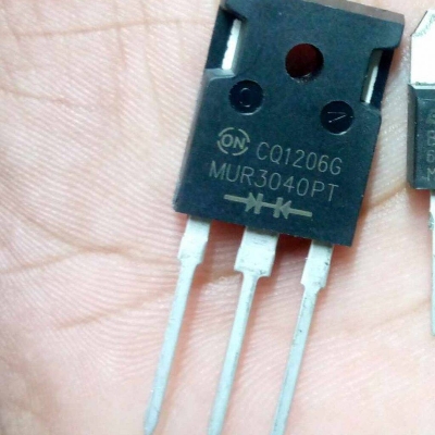 Picture of MUR3040PT 400V 30A High Voltage NPN Power Transistor MUR3040 Transistor Super Fast Recovery Rectifier Diode MUR3040PT Transistor 3 Pin Leads TO-247/3P Package MUR3040PT Diode