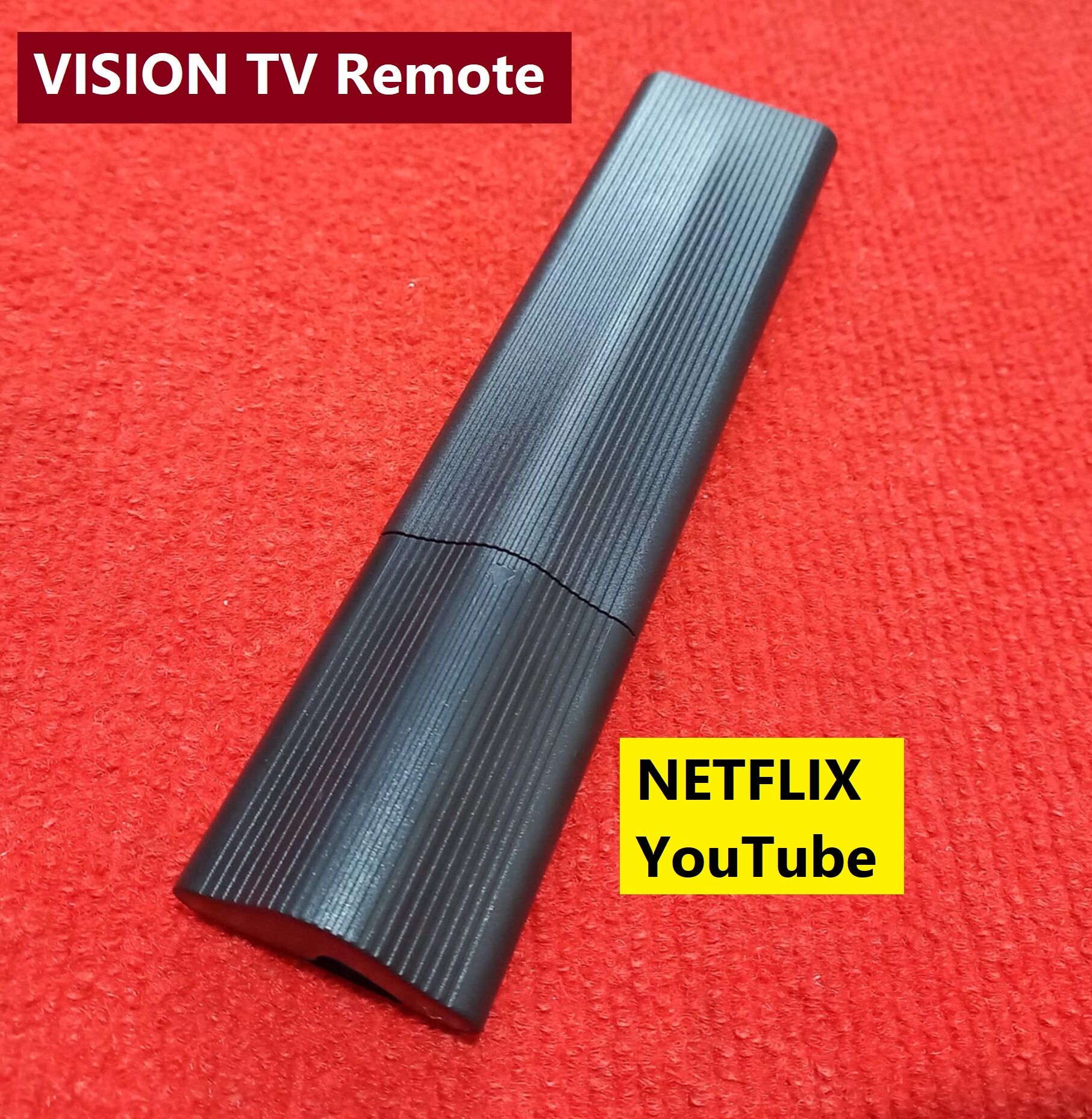 Picture of VISI-ON Remote Control VISI-ON TV Remote Controller TV Remote For Smart LED TV Remote NETFLIX YouTube