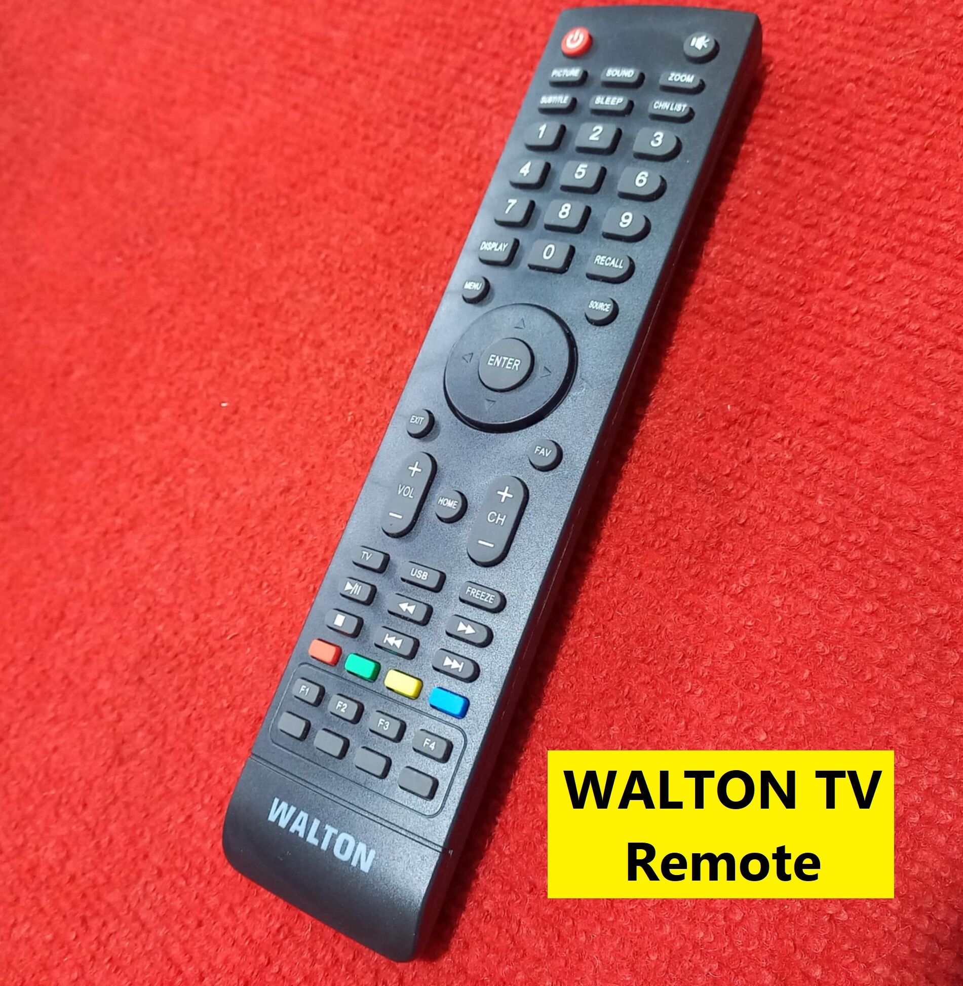 Picture of WALT-ON Remote Control WALT-ON TV Remote Controller TV Remote For Smart LED TV Remote