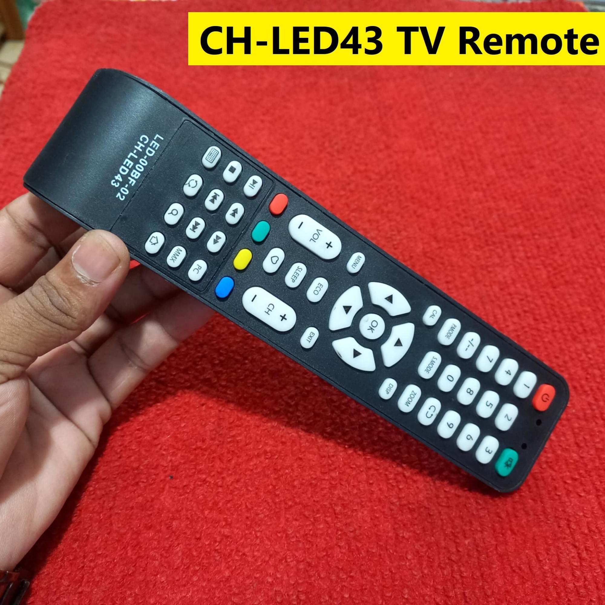 Picture of CH-LED43 TV Remote Control CH-LED43 Remote Controller For Smart LED TV Remote