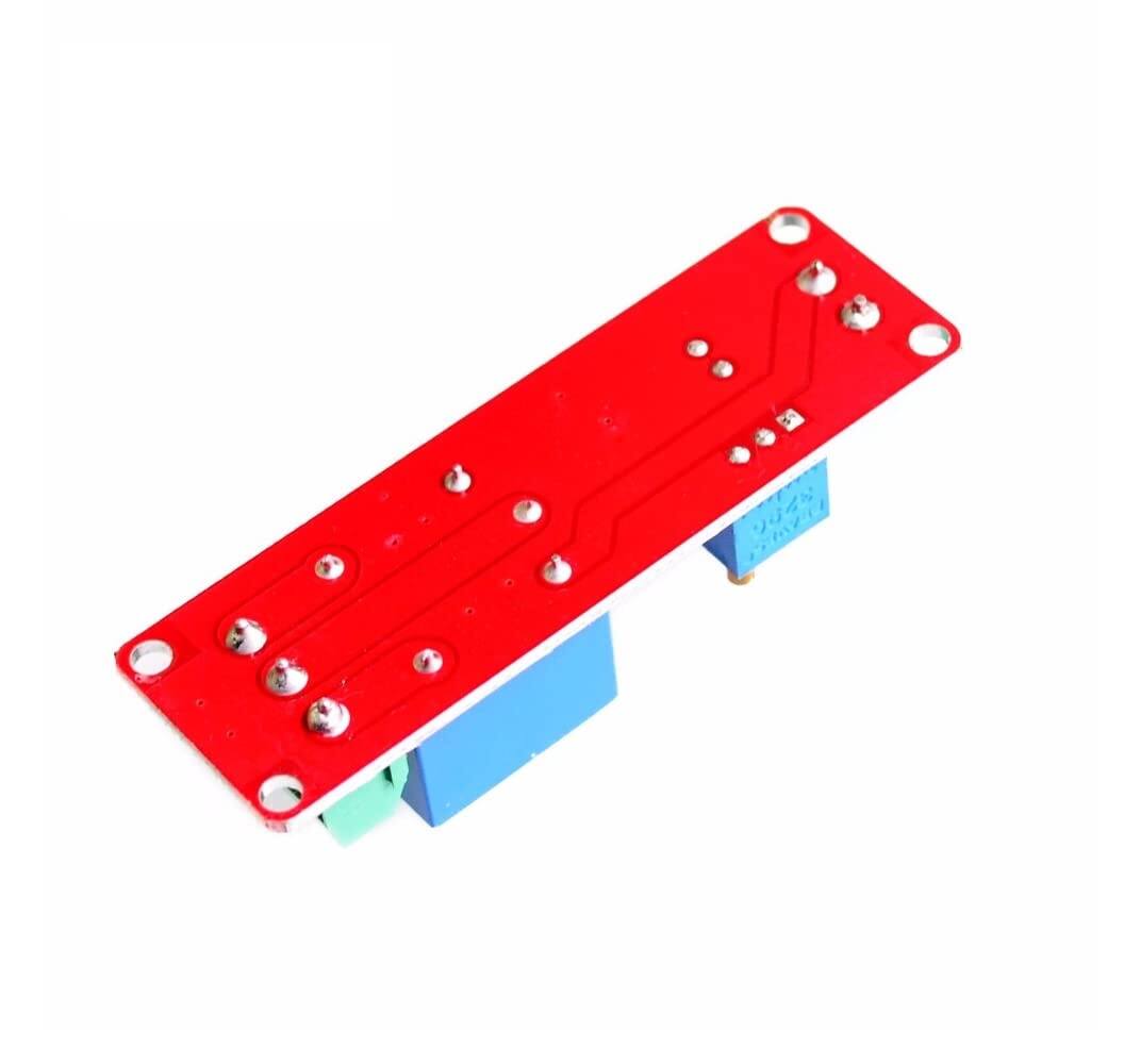 Picture of 5V De-lay Relay Module 0-10Sec CHINESE 5V De-lay Timer Module HW-010  De-lay Timer 0-10 Sec De-lay Timer Switches Adjustable Module NE555 Time De-lay Relay Switch 5V De-lay Circuit Adapters