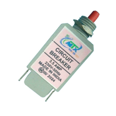 Picture of 3.5A Grinder RESET Switch Mixer Grinder 3.5A Circuit Breaker 3.5Amp 230V Over Load Protector Reset Blinder Machine Switches For Electrical Mixer Grinder Blender Machine Circuit Breaker