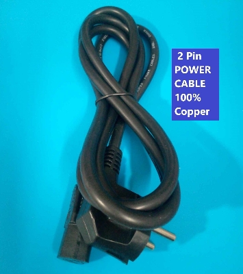 Picture of 100% Copper Cable 2 Pin Rice Cooker Cable POWER CABLE 2 Pin 220V 5000W Cables 1.5M AC Power Cable For Rice Cooker Monitor Printer Computer Power Cable For PC Power Cord Cables