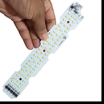 Picture of 50W Light CH50W WHITE 50W AC LED Light Bulbs 220V LED Light Direct 50W LED Light 225x36mm 64Pcs SMD LED 220V White LED Light 50W Plate 50W White LED Light Bulbs