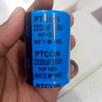 Picture of 2200uF 200V Capacitor RADIAL Electrolytic Capacitor