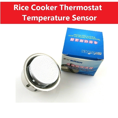 Picture of Rice Cooker Thermostat Magnetic Center Thermostat Limiter Sensor Temperature Controllers For Auto Electric Rice Cooker Top One Magnetic Steel Electric Rice Cooker Round Thermostat Sensor Tools