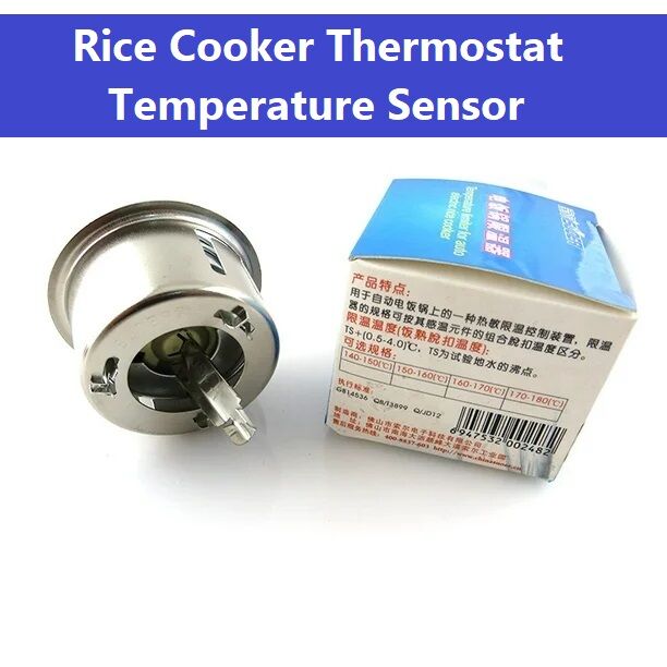 Picture of Rice Cooker Thermostat Magnetic Center Thermostat Limiter Sensor Temperature Controllers For Auto Electric Rice Cooker Top One Magnetic Steel Electric Rice Cooker Round Thermostat Sensor Tools
