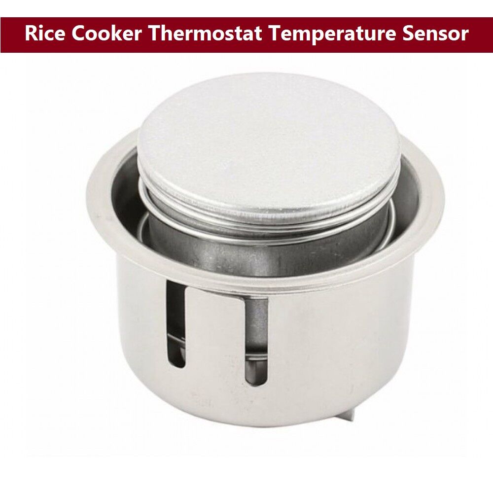 Picture of Rice Cooker Thermostat Magnetic Center Thermostat Limiter Sensor Temperature Controllers For Auto Electric Rice Cooker Top One Magnetic Steel Electric Rice Cooker Round Thermostat Sensor Tools