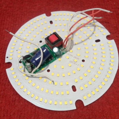 Picture of 100W WHITE Color DIRECT AC 220V LED With 100W Driver 100 Watt LED Light Bulbs 140mm 212Pcs White SMD LED Light