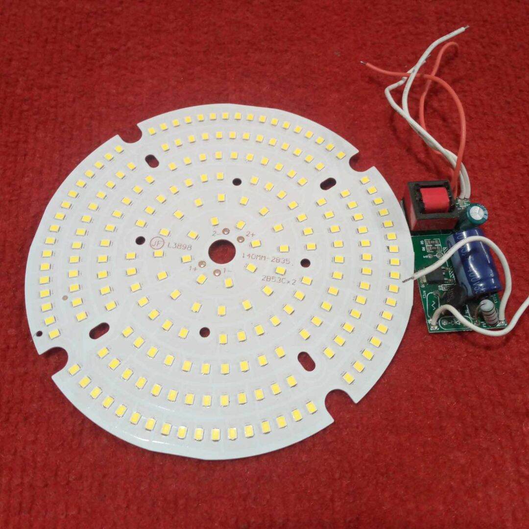 Picture of 100W WHITE Color DIRECT AC 220V LED With 100W Driver 100 Watt LED Light Bulbs 140mm 212Pcs White SMD LED Light