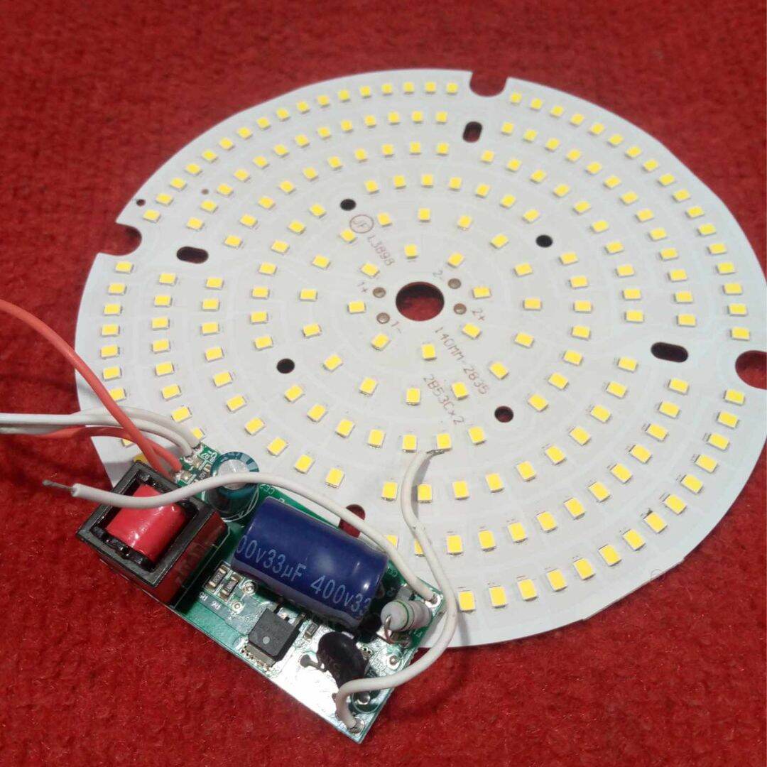 Picture of 100W WHITE Color DIRECT AC 220V LED With 100W Driver 100 Watt LED Light Bulbs 140mm 212Pcs White SMD LED Light