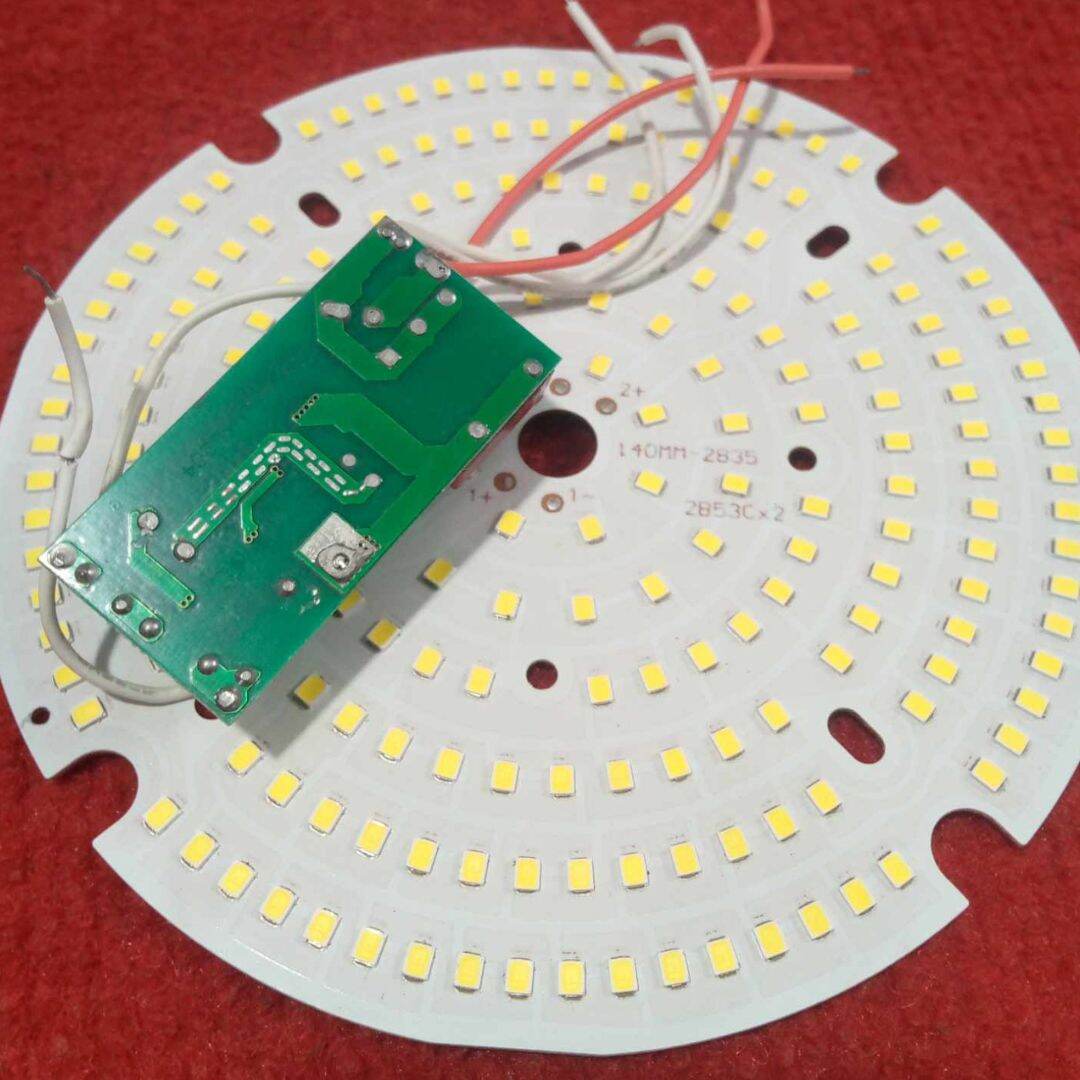 Picture of 100W WHITE Color DIRECT AC 220V LED With 100W Driver 100 Watt LED Light Bulbs 140mm 212Pcs White SMD LED Light