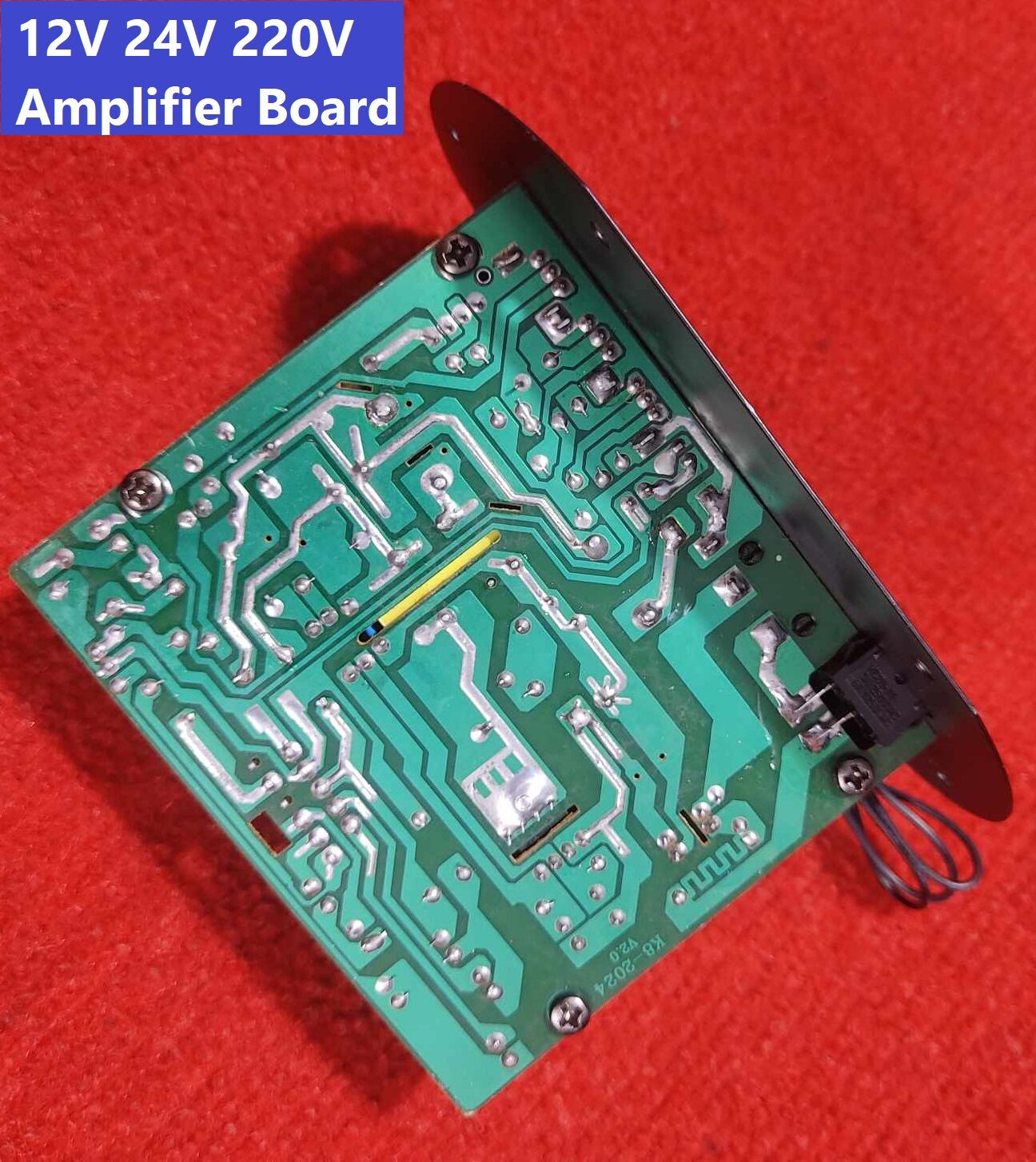 Picture of Vehicle Car Audio Amplifiers 12V 24V 220V 35W Digital Amplifier Board Hi Fi Base Amplifiers UTC2009 TDA2009 Subwoofer Amplifier Home Speaker With Remote Control