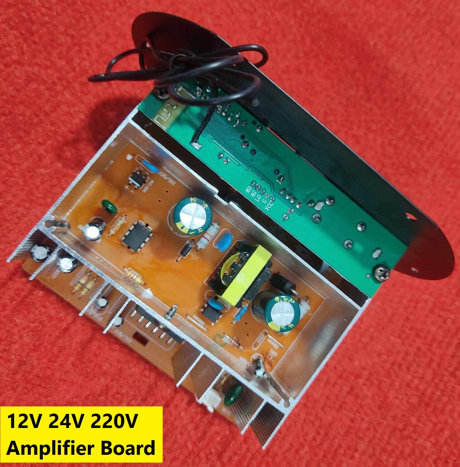 Picture of Vehicle Car Audio Amplifiers 12V 24V 220V 35W Digital Amplifier Board Hi Fi Base Amplifiers UTC2009 TDA2009 Subwoofer Amplifier Home Speaker With Remote Control