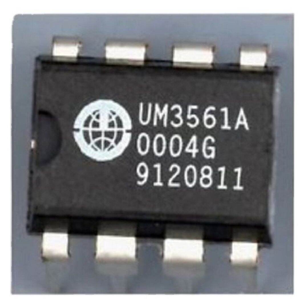 Picture of UM3561A UM3561 3561 IC Three Siren Sound Generator UM/UMC DIP-8 Dual In Line Package