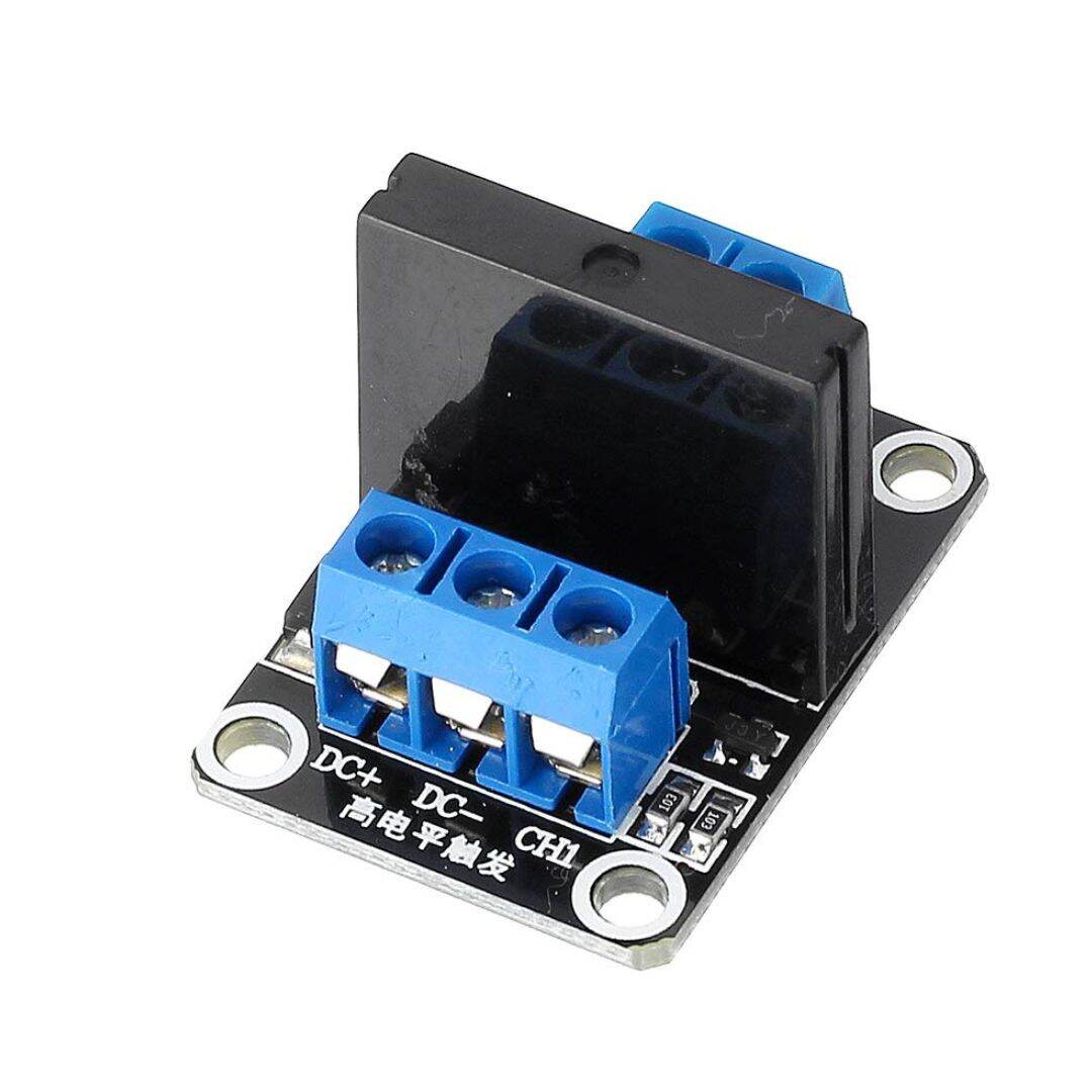 Picture of 1 Channel 5V Module Solid State Relay High Level Trigger DC-AC PCB SSR In 5VDC Out 240V AC 2A